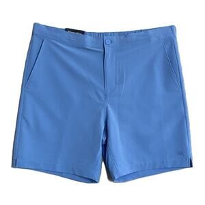 Mizzen+Main Shorts Men's XL Provence Deck Short Stretch Light Blue NEW